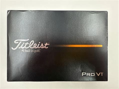 Titleist Pro V1 Golf Balls, White , 12-Pack NEW (With Logo) | eBay