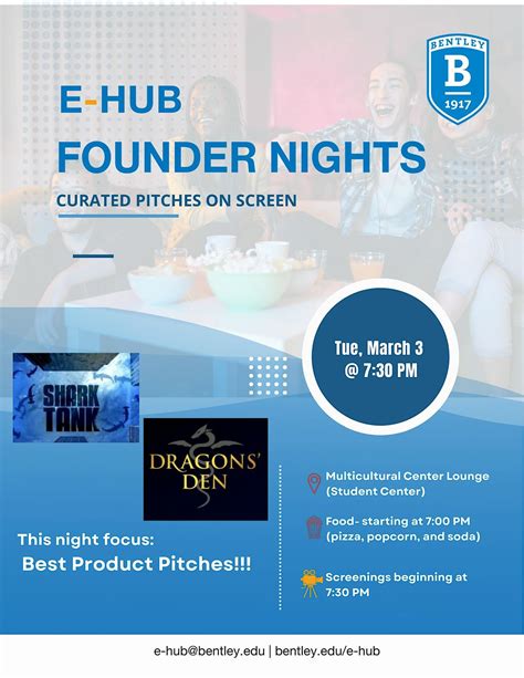 E-Hub Founders Night, Multicultural Center, Student Center, Waltham, 3 ...