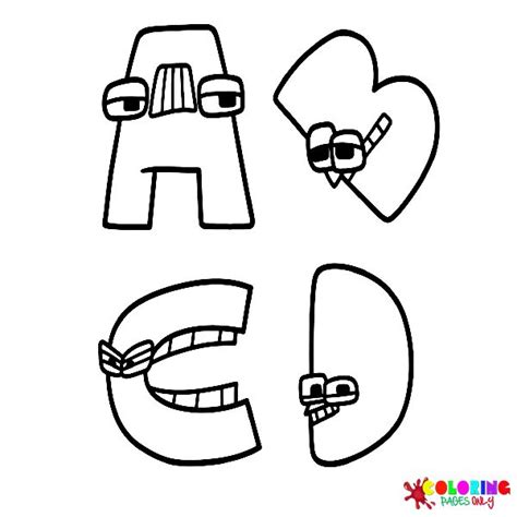 70+ Alphabet Lore Coloring Pages - Free Printable PDF & Online Coloring ...