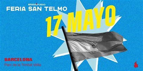 Feria San Telmo. Barcelona 17 de Mayo, Barbacoas del Parque de Trinitat ...