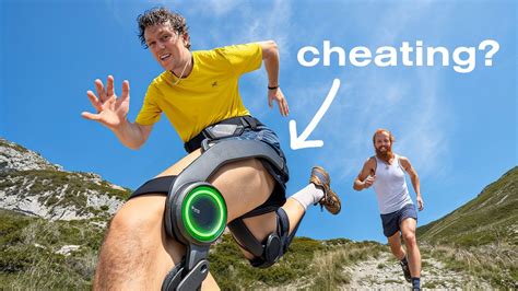 Can I Beat a Pro Athlete Using An Exoskeleton?