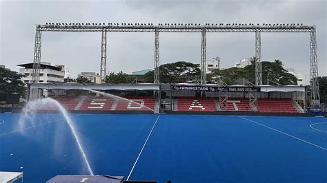 Kazakhstan hockey team undergoing high-performance training in India