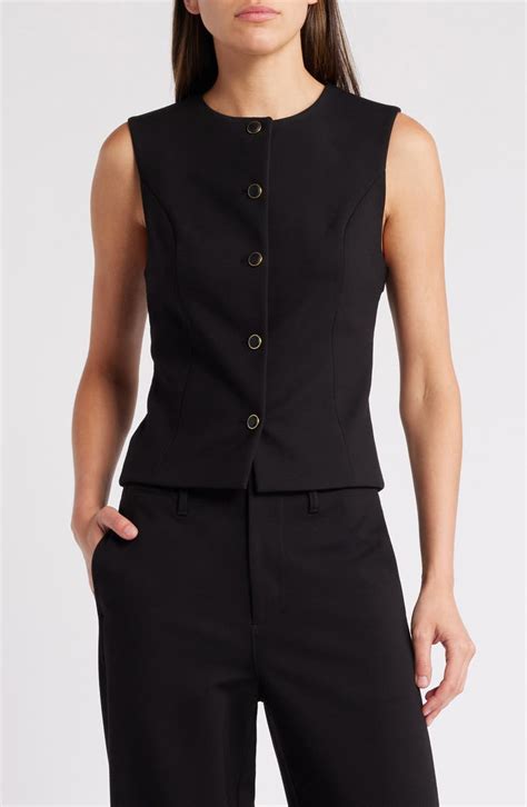rag & bone Irina Button-Up Vest | Nordstromrack