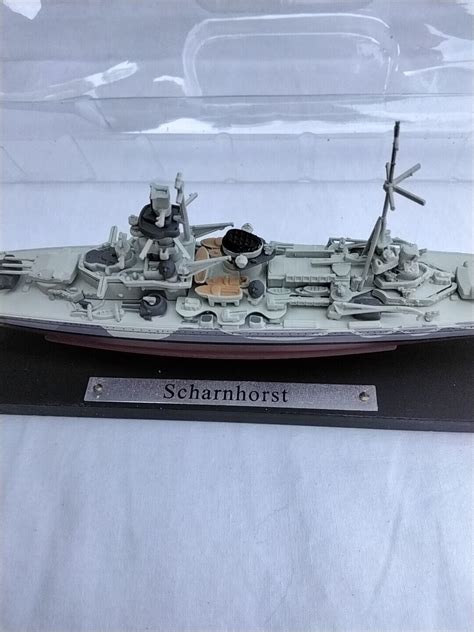 German Scharnhorst Battleship-Plastic Model Military Ship 1/1250 Scale ...