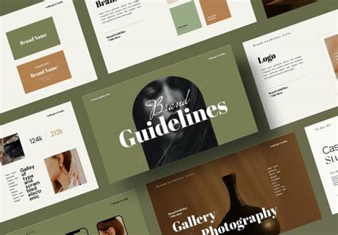 Download Brand Guideline Layout Template - FolioMe.Design