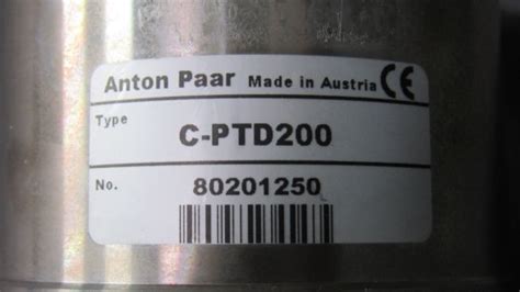 ANTON PARR C-PTD200 Peltier Cylinder for MCR Modular Compact Rheometers ...