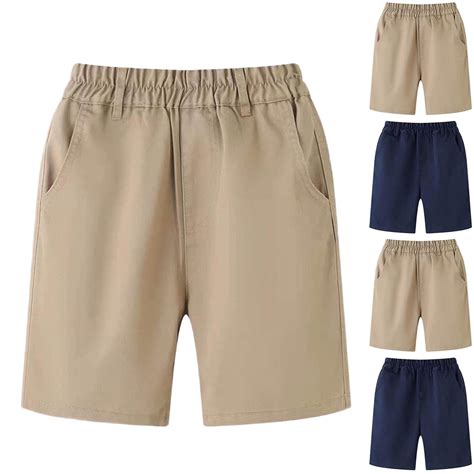Babcutegg Boys Girls Back to School Shorts with Multi Pockets with ...