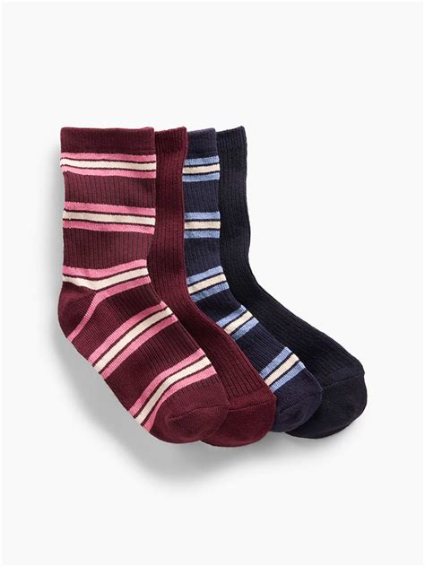 Kids Rib Crew Socks (4-Pack) | Gap