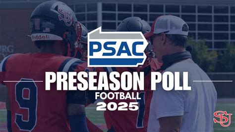 2025 PSAC Preseason Coaches’ Poll: Football - Shippensburg University ...