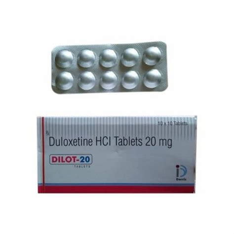 Duloxetine Hcl Tablets 20 mg at ₹ 300/strip in Nagpur | ID: 2857859748591
