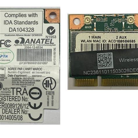WiFi Card Realtek RTL8723BE / RTL8723BE1T1R | Blocket