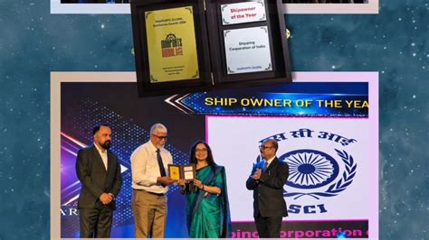 Shipping Corporation of India Wins Shipowner of the Year at Marports ...