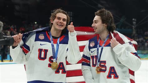 Jack Hughes, who scored Team USA's golden goal, has a central Ohio tie