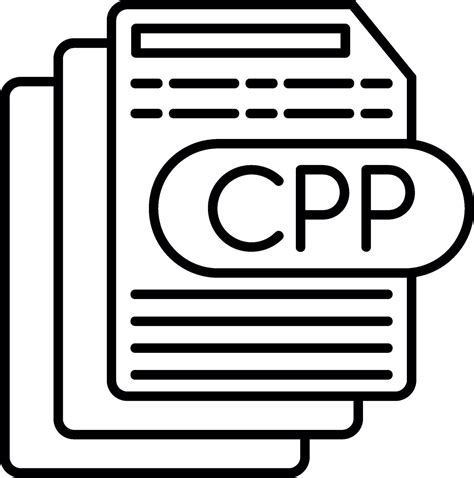 CPP Code File Icon 71103291 Vector Art at Vecteezy
