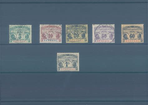 French colonies SENEGAL 1906 used/MNG revenues (CV $110 EUR95) | eBay