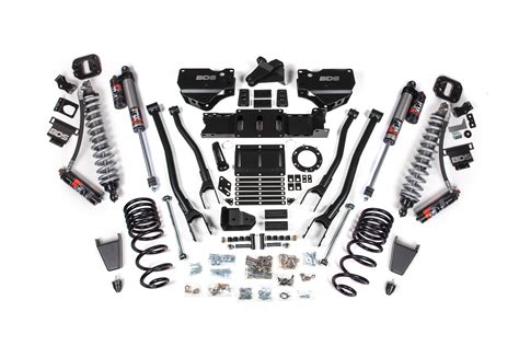 BDS 4 Inch 4-Link Lift Kit FOX 2.5 Elite Coilovers Ram 2500 Diesel (20 ...