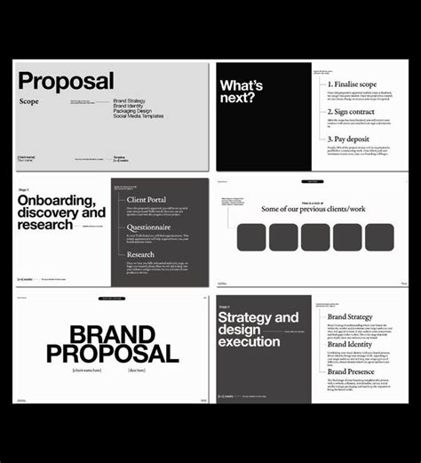 Premium Portfolio Templates | Proposal templates, Presentation design ...