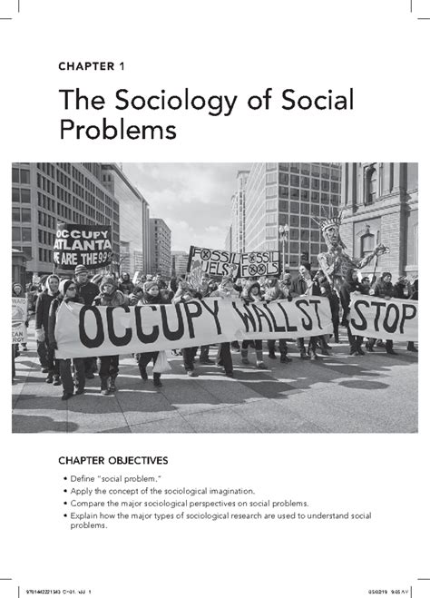 Chapter 1: The Sociology of Social Problems - Studocu