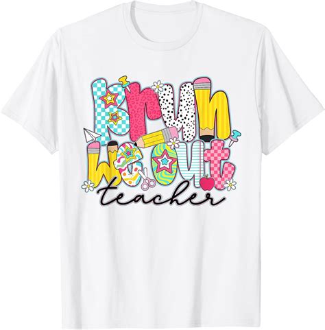 Bruh We Out Teachers Happy Last Day Of School End of Year Men Women T ...