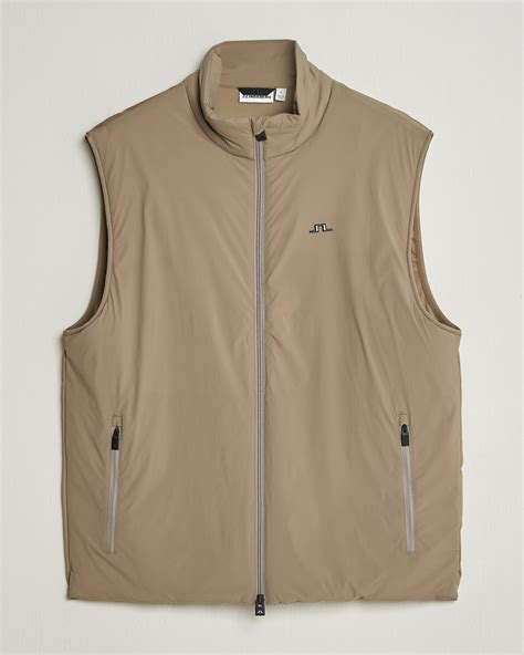 J.Lindeberg Timor Hybrid Vest Brindle at CareOfCarl.com