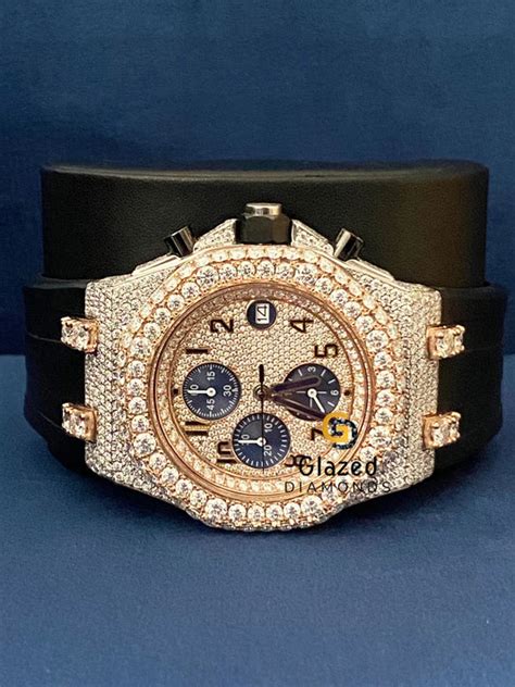 Moissanite Diamond AP Watch - Buy Lab-Grown Iced Watches – Page 2 ...