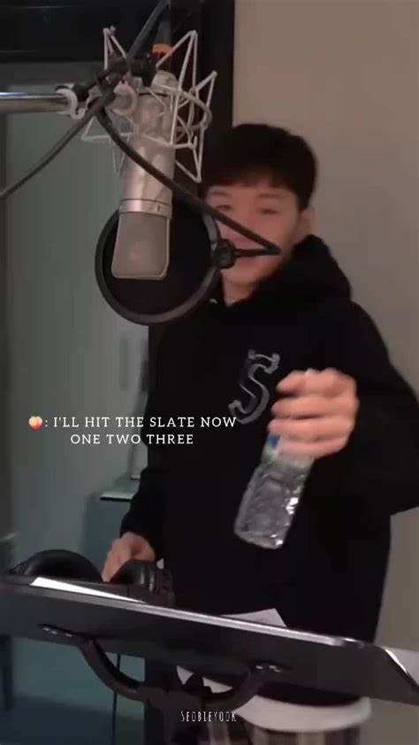 part 1 : changsub recording his first part, directed by im tiger 🍑🐯 ...