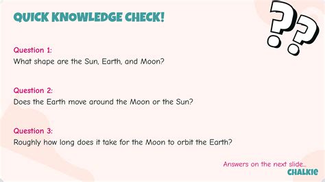 Free Year 5 Science Lessons Earth and Space | Chalkie