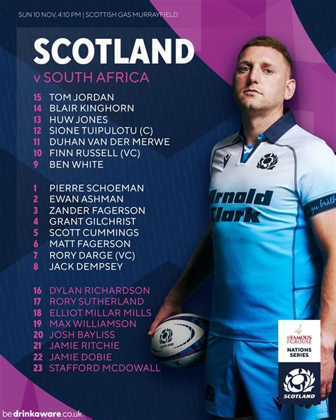 Scotland v South Africa – Scottish Rugby