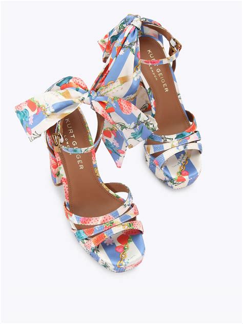 Buy Kurt Geiger London Blue Brixton Platform Sandals from the Next UK online shop