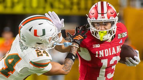 Elijah Sarratt NFL draft: Baltimore Ravens pick Indiana WR in fourth round