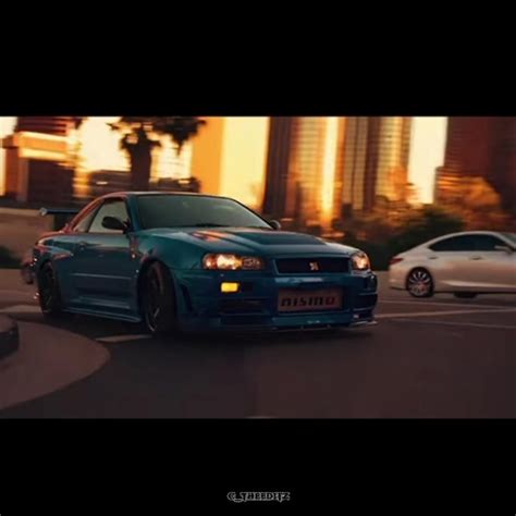 Skyline😮‍💨 #fyp #edit #nissan #gtr #r34 | TikTok