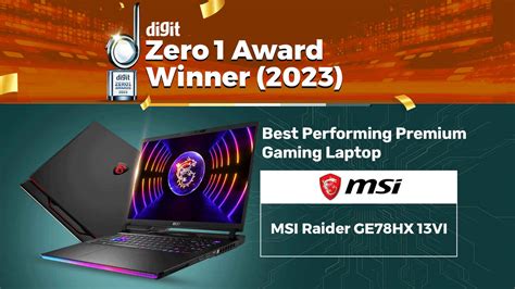 Digit Zero1 Awards and Best Buy Awards 2023: Best Performing Gaming ...