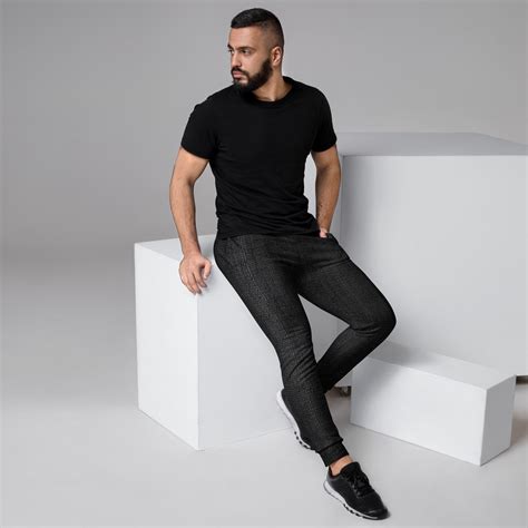 Men's Fade To Black Recycled Men's Joggers – HoundRoot Clothing Company