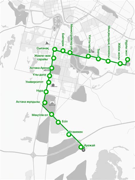 LRT construction towards Kosshy has begun in Astana: new footage appeared