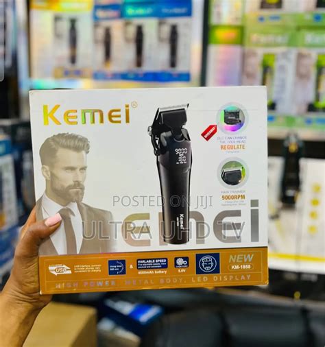 የፀጉር ማሽን Kemei Km-1858 Professional Hair Clipper. 9000rpm in Addis ...