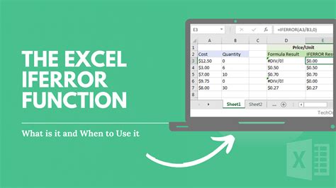 The Excel IFERROR Function: What is it and When to Use it - One For All