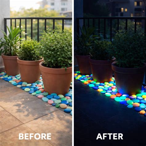 Night Glow Decorative Radium Pebbles | Pack of 100 – Shopzphere