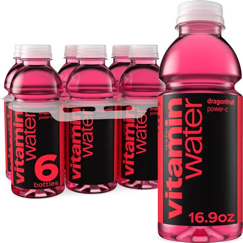 VitaminWater Power-C Energy Drink, Enhanced Electrolyte Dragonfruit Beverage for Adults, 16.9 fl ...