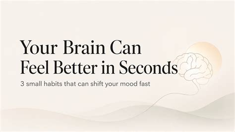 Your Brain Can Feel Better in Seconds – Most People Just Don’t Know How ...