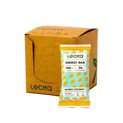 Red Dot Running Company - Lecka - Energy Bar - Mango Coconut