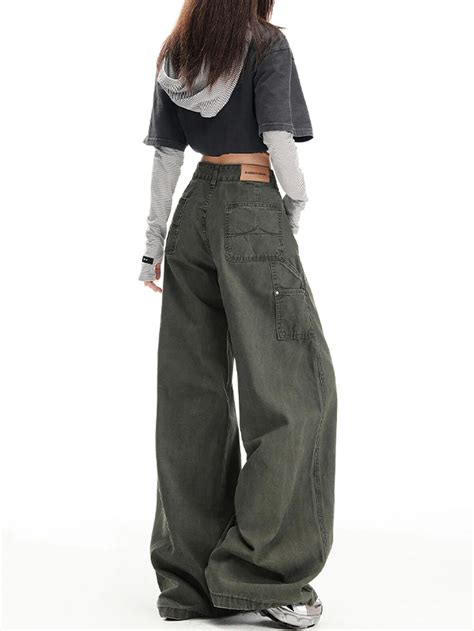 army green overalls – Uncut-Trends