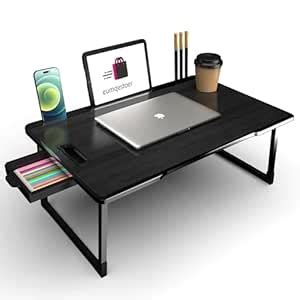 RIVATR Study Table Bed Table Premium Laptop Table/Foldable and Portable ...