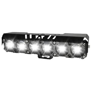 Autozap 6 LENS Fog Light Yellow & White colour with 4 modes including ...