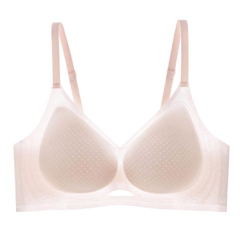 Besolor Bras for Women Wireless No Underwire Full Coverage Gathered ...