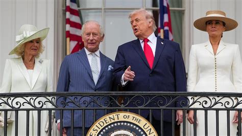 King Charles and Queen Camilla arrive for first visit to America