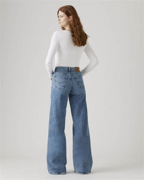 728 High Rise Wide Leg Jeans - Blue | Levi's® FR