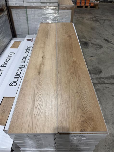 Luxury Vinyl Plank - 9" x 5 ft long - 7 mm - 1mm Pad - 22mm Wear Layer ...