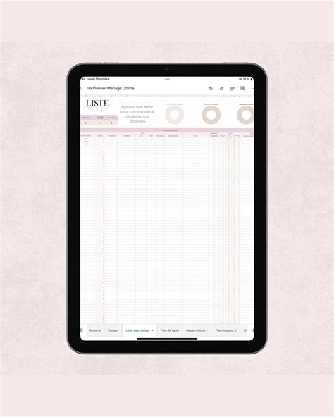 The Ultimate Wedding Planner • Digital Excel Wedding Organizer • Guest Budget Checklist ...