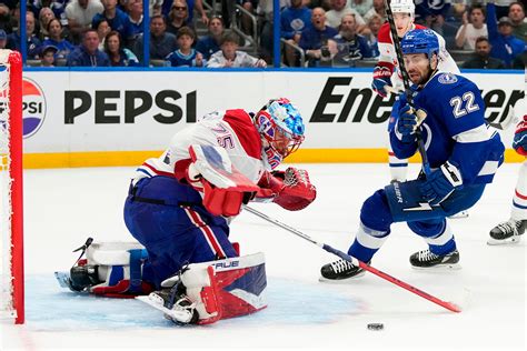 Texier breaks 3rd-period tie, Canadiens beat Lightning 3-2 in Game 5 to ...