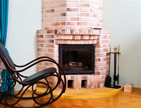 Brick fireplace in the living room - how to make it and what kind of ...